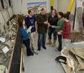 members of research team in lab